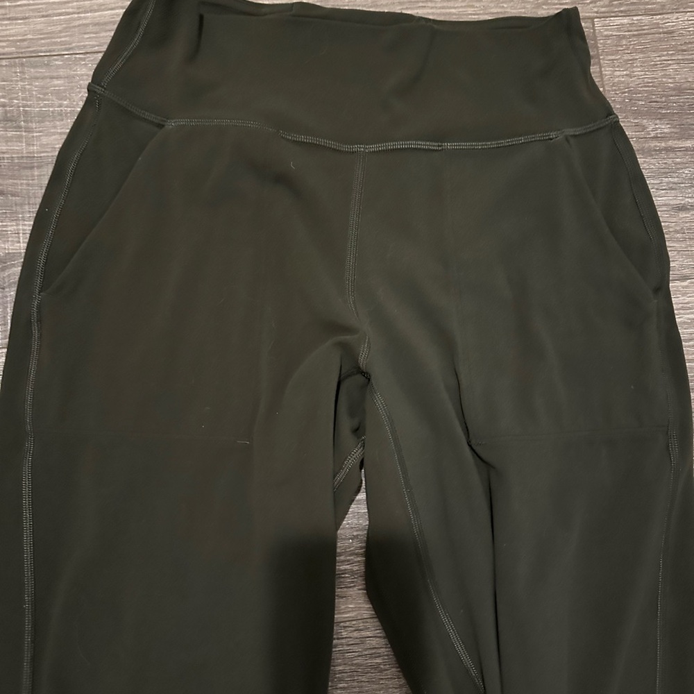 lululemon Align Jogger High-Rise 28” Nulu – green – Size 6 - Picture 9 of 12